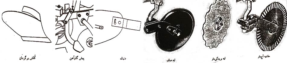 پیش بر،پیش گاوآهن و کلش برگردان