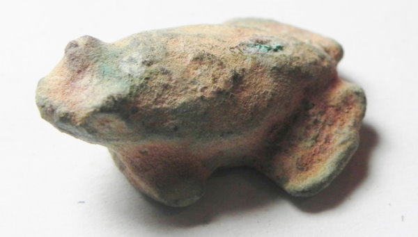 copper frog from 3200 bc