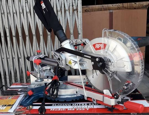 اره فارسی بر کشویی ای پی ان مدل APN MS255T sliding mitre saw