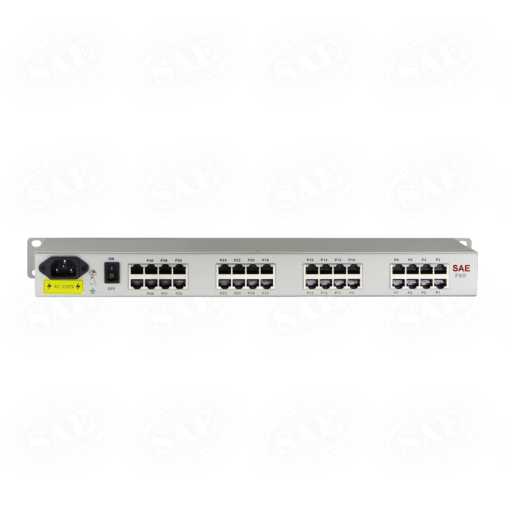 SAE-FXS-FXO30P-R-T E1