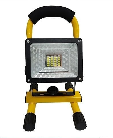 پروژکتور شارژی پایه دار 24 لامپ LED