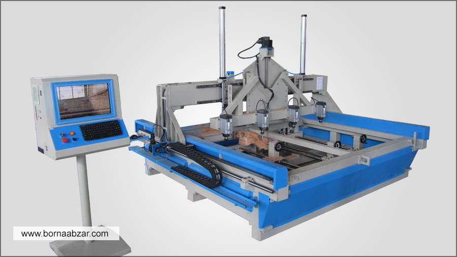 CNC فرزچوب (منبت) مدل نگین