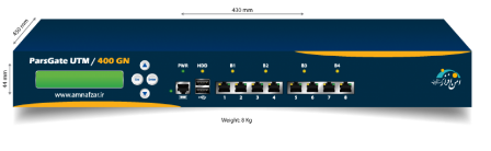 ParsGate UTM ۴۰۰ | قیمت، مشخصات و خرید