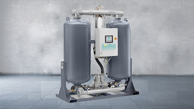 درایرهای جذبی (Desiccant Dryers)