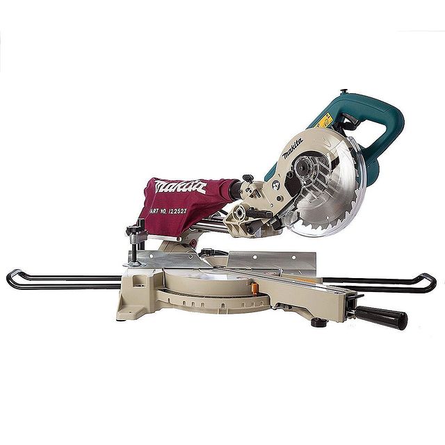 اره فارسی بر دو طرفه ماکیتا مدل Makita LS0714 dual slide compound mitre saw