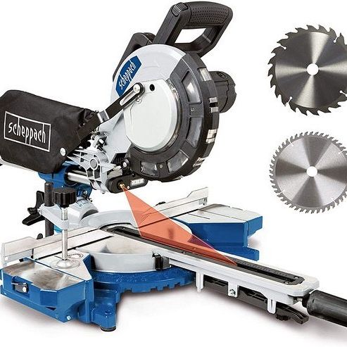 اره فارسی بر کشویی 21 cm و cm 25 شپخ HM254-Scheppach HM254 sliding mitre saw