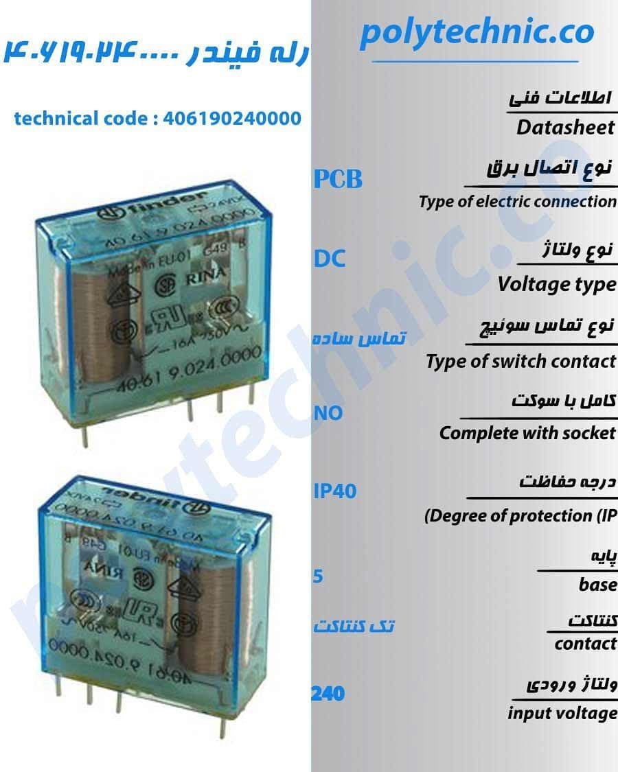 رله فیندر مدل 4061