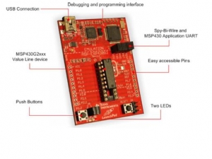 برد آموزشی میکرو کنترلرهای شرکت TI - سری lanch pad