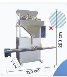 دستگاه قوطی پرکن دو توزین (گرانول وزنی)-BST 202 GT