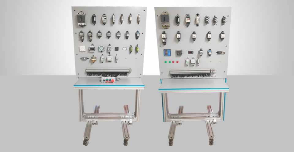 مجموعه آموزشی سیستم های برق صنعتی QV-IND.ELC-01