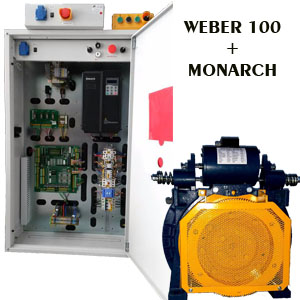 WEBER 100 (380V) 630KG 1.6M/S MONARCH ترون