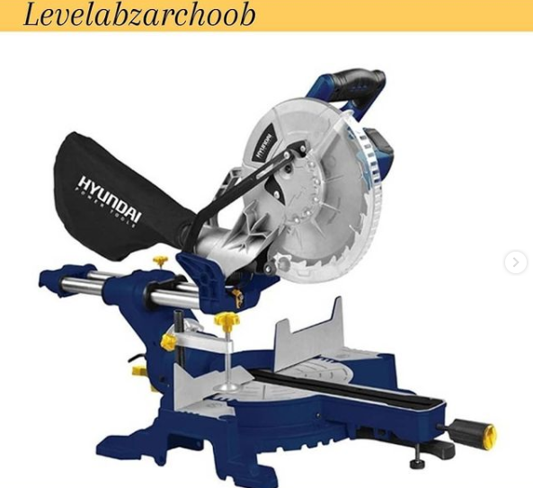 اره فارسی بر 25 سانتیمتر کشویی هیوندای HYUNDAI sliding mitre saw