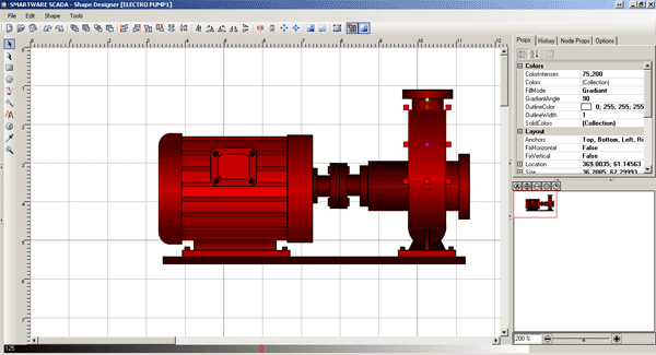 SMARTWARE SCADA SHAPE DESIGNER