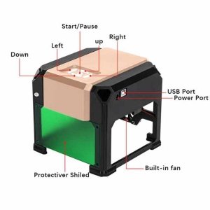 دستگاه حکاکی لیزر ۳ وات
