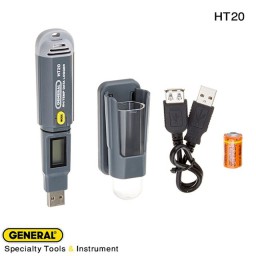 دیتالاگر دما و رطوبت USB مدل HT20 جنرال تولز آمریکا.