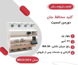 کلید محافظ جان چهار پل دورمن اسمیت مدل ME32/30/4