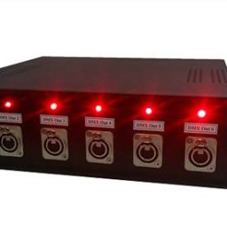 تقویت کننده سیگنال DMX 512   –   یک به شش کانال