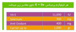 پرمیکس ها - Vitamin E+SE