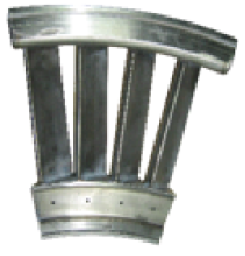 GT-Stator Blade Segment 4TH Stage