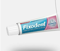 چسب دندان مصنوعیfixodent