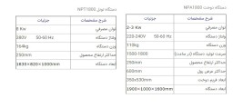 دستگاه شرینک دوخت و تونل تمام اتوماتیک مدل NPA1800-NPT1800 *مشخصات،قیمت،خرید و مشاهده 105 مدل دیگر*